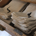 Linen Napkins - Coastal Night Walk Collection