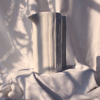 Large Hand-Carved White Ceramic Jug