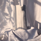 Large Hand-Carved White Ceramic Jug