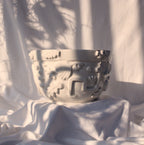 Large Ornate Bowl -  Monkey Coastal Nightwalk Collection