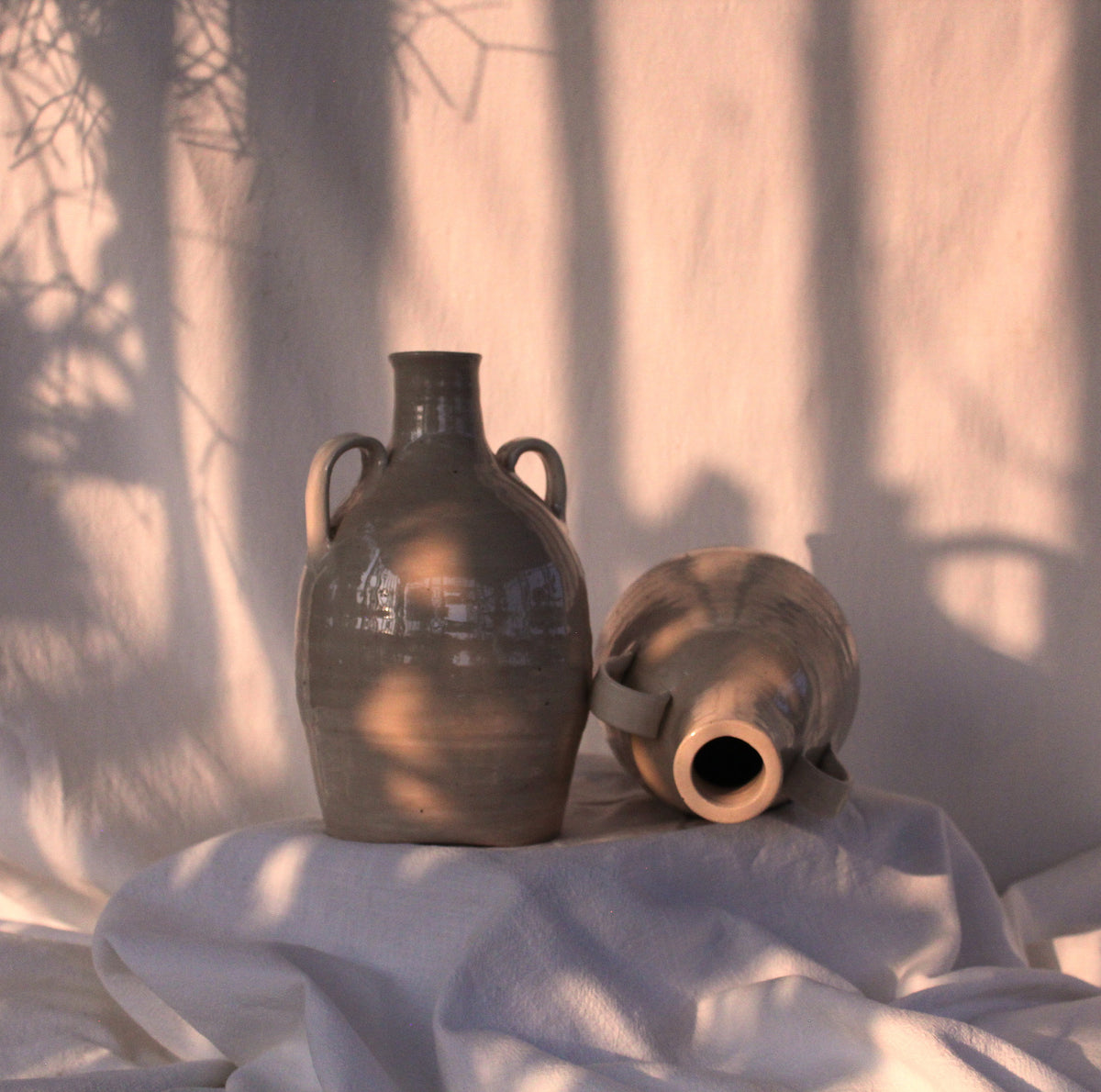 Handled Ceramic Vase | Limited Edition