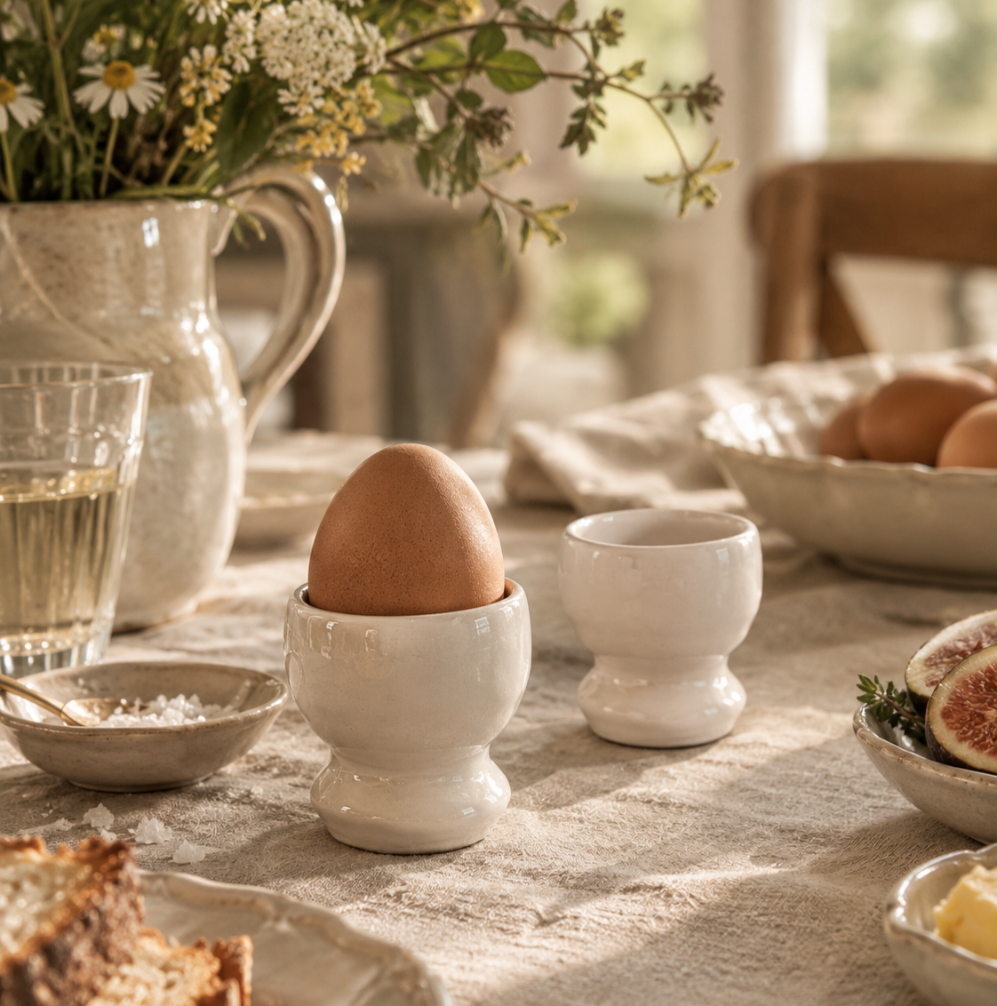 Hand-Made Ceramic Egg Cup