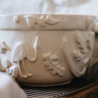 Large Ornate Bowl -  Monkey Coastal Nightwalk Collection